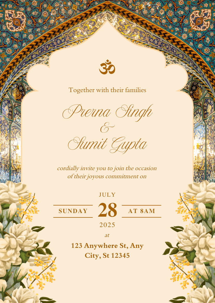 Beige & Gold Classic